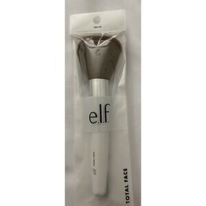 e.l.f. Total Face Brush Set of 2 Cruelty Free Vegan New in Box